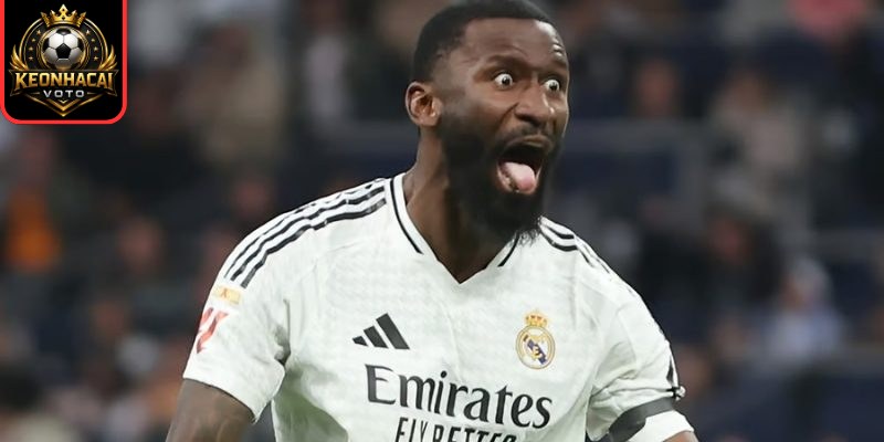 Bi kịch Real Madrid: Sao trẻ mất kiểm soát, Rudiger tạo điểm nóng trong trận thua choáng váng 3 Rudiger và hình ảnh xấu xí trong trận thua choáng váng