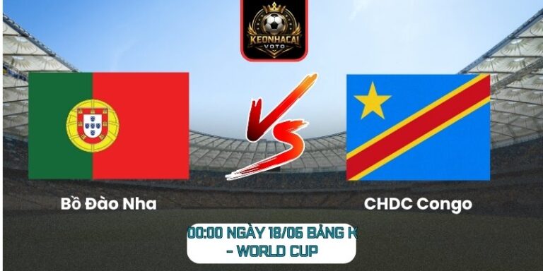 Bồ Đào Nha vs CHDC Congo